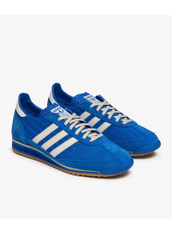 adidas Shoes - Adidas SL72 OG Women’s Royal Blue Suede Trainer w/Cream Stripes NWOB